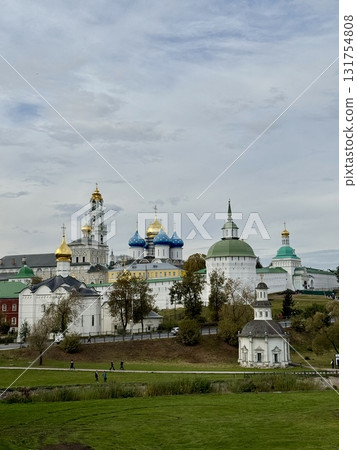Holy Trinity Lavra in Sergiev Posad, Moscow region. Orthodox Church 131754808
