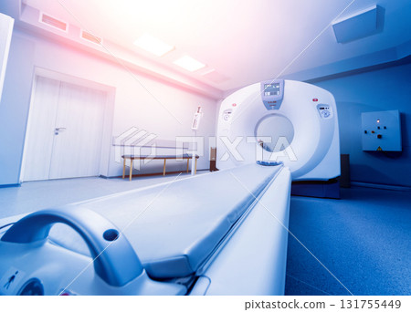 Computer tomography diagnostics in medical center. Medical Computer tomography diagnostics in medical center. Medical 131755449