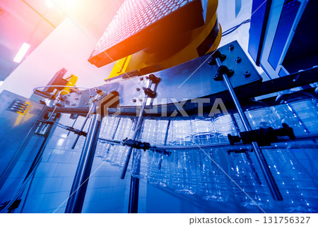 The plastic bottle blowing machine. PET preforms for blowing of plastic bottles The plastic bottle blowing machine. PET preforms for blowing of plastic bottles 131756327