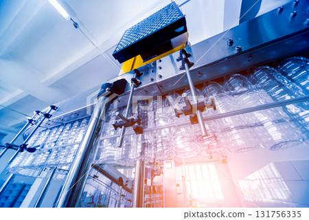 The plastic bottle blowing machine. PET preforms for blowing of plastic bottles 131756335