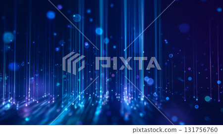 A digital space where particles of light dance A digital space where particles of light dance 131756760