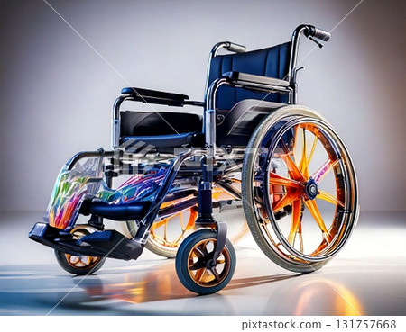 採用尖端技術的時尚輪椅 | 高解析度影像 131757668