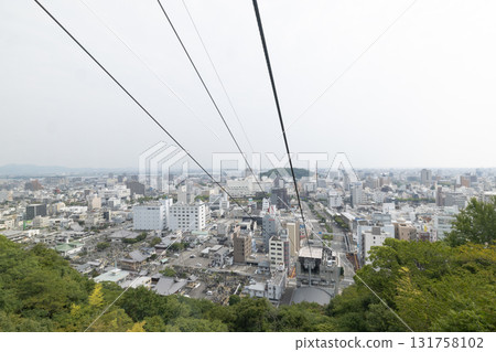 從德島縣眉山山頂附近看到的景色 131758102