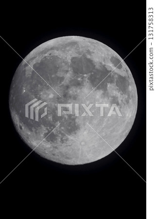 Night sky with a view of the moon Night sky with a view of the moon 131758313