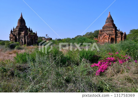 緬甸蒲甘寶塔 緬甸蒲甘寶塔 131758369