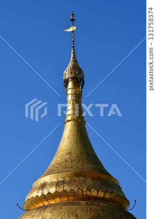 Myanmar, Bagan, Bu Pagoda, pagoda Myanmar, Bagan, Bu Pagoda, pagoda 131758374