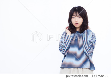 擔心頭髮受損的女性 131758409