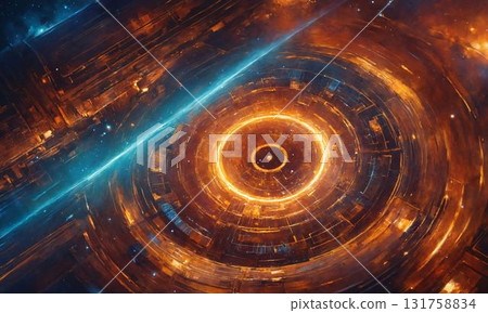 Cyberspace abstract background Cyberspace abstract background 131758834