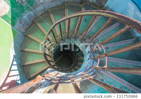 Spiral staircase at Nomiyama Observatory 131758966