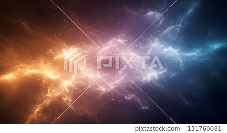 Deep Space Cosmic Nebula Glow 131760081