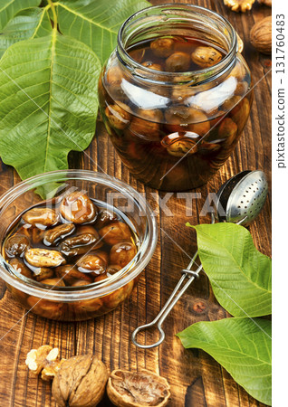 Organic jam, healthy food. Organic jam, healthy food. 131760483