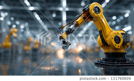 High-quality images of industrial robots and factory scenes High-quality images of industrial robots and factory scenes 131760609