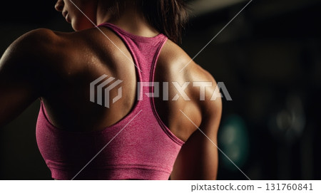 Fit person in workout gear 131760841