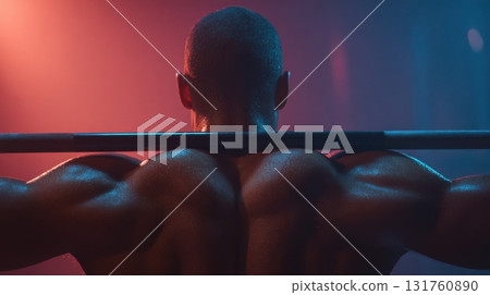 Gym weightlifting session 131760890