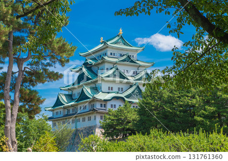 Nagoya Castle's main tower 131761360