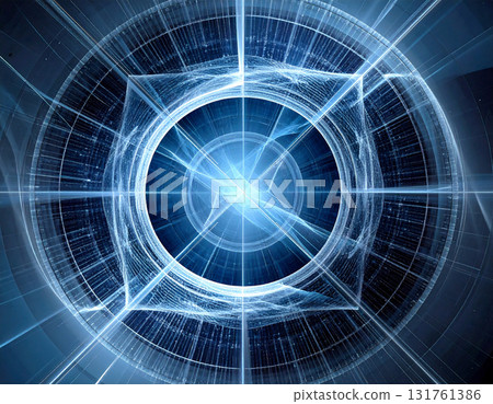Futuristic digital space background design image Futuristic digital space background design image 131761386