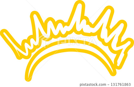Sun symbols hand drawn, sunshine, sunset, sunlight 131761863
