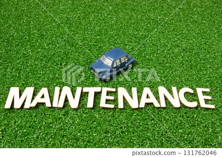 Car model and maintenance lettering Car model and maintenance lettering 131762046
