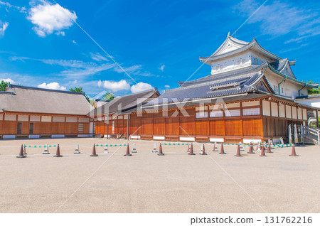 Nagoya Castle's small castle tower and Honmaru Palace 131762216