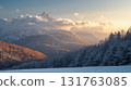 Quiet Snow-Covered Winter Mountains (3) 131763085
