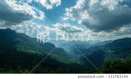 Summer mountains under the blue sky (4) Summer mountains under the blue sky (4) 131763144