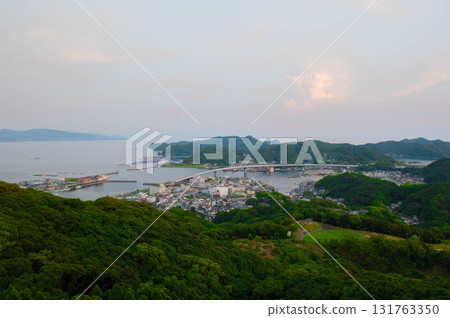 從富山櫻木展望台眺望的景色 131763350