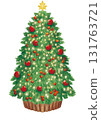 華麗的聖誕樹 131763721