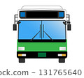 Route bus seen from the front 131765640
