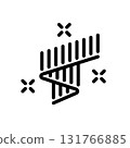 簡單的極光圖標，極地圖標 131766885