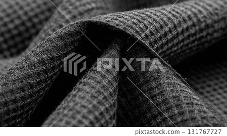 Fabric Ripstop Nylon Texture, Structured Grid Patterns for Durable Textile Strength 131767727