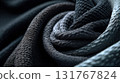 Fabric Ripstop Nylon Texture, Structured Grid Patterns for Durable Textile Strength 131767824