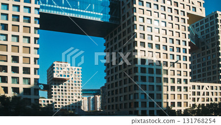 Creative Architectural Design with Interconnected Structures 131768254