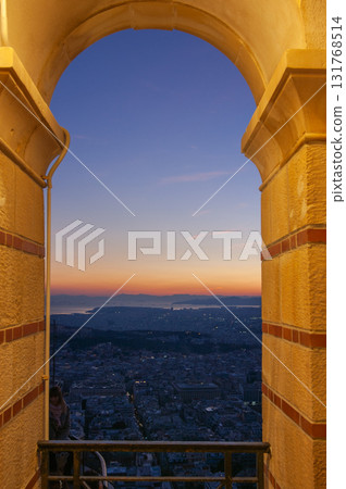 The picture is taken from Lycabettus hill - the famous view point of the city and its highest point. The picture is taken from Lycabettus hill - the famous view point of the city and its highest point. 131768514