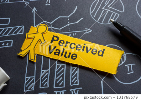 Perceived value and charts. Customer perception. Perceived value and charts. Customer perception. 131768579