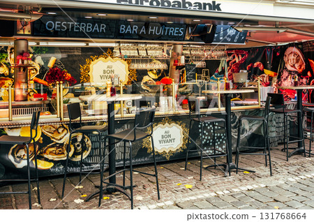 Ghent, Belgium - October 3, 2025 - Autumn day in Historical center of Ghent Ghent, Belgium - October 3, 2025 - Autumn day in Historical center of Ghent 131768664
