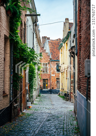 Ghent, Belgium - October 3, 2025 - Autumn day in Historical center of Ghent Ghent, Belgium - October 3, 2025 - Autumn day in Historical center of Ghent 131768717