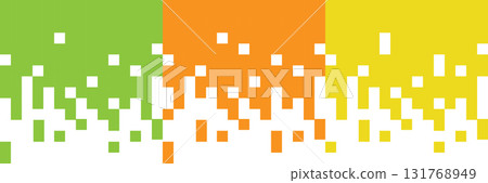 Abstract pastel color vertical stripes lines transition on white background with copy space. minimal pixel style set Abstract pastel color vertical stripes lines transition on white background with copy space. minimal pixel style set 131768949
