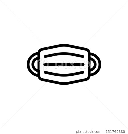 Simple mask icon 131769880