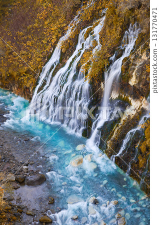 White mustache waterfall 131770471