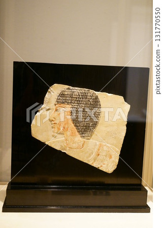 9330 Painted human figure relief 131770550