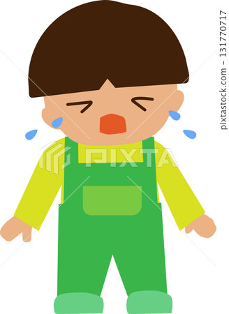 A boy who is crying 131770717