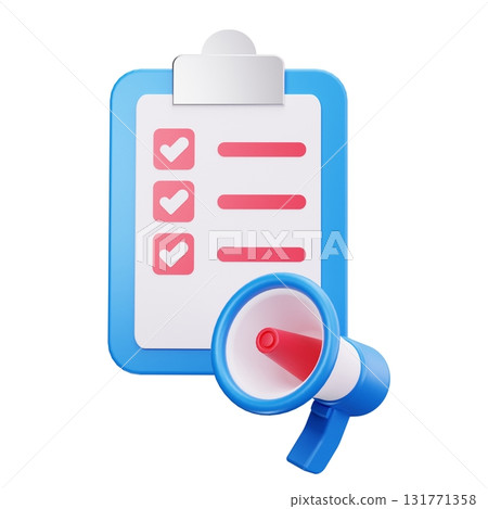 3D Marketing Plan Checklist Board 3D Marketing Plan Checklist Board 131771358