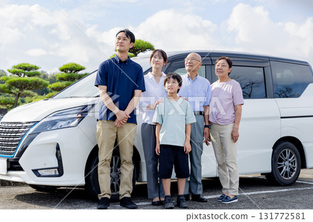 家庭旅行3代家庭/3代家庭 131772581