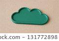Jesmonite Cloud-Shaped Accessory Tray (Green) 131772898