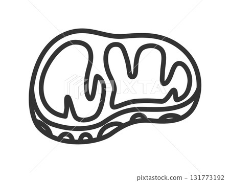 生牛排肉圖示插圖(線條畫) 生牛排肉圖示插圖(線條畫) 131773192