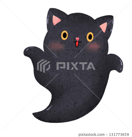 blue and black cat with big eyes 131773659