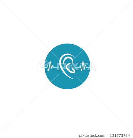 ear hearing logo template vector ear hearing logo template vector 131773754