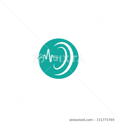 ear hearing logo template vector ear hearing logo template vector 131773769