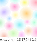 Cool summer polka dot background (pastel colors) 131774618