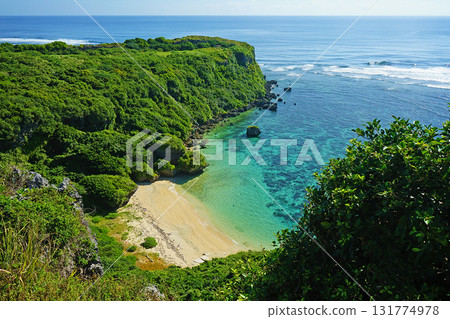 Kafu Banta, a scenic spot in Okinawa Kafu Banta, a scenic spot in Okinawa 131774978